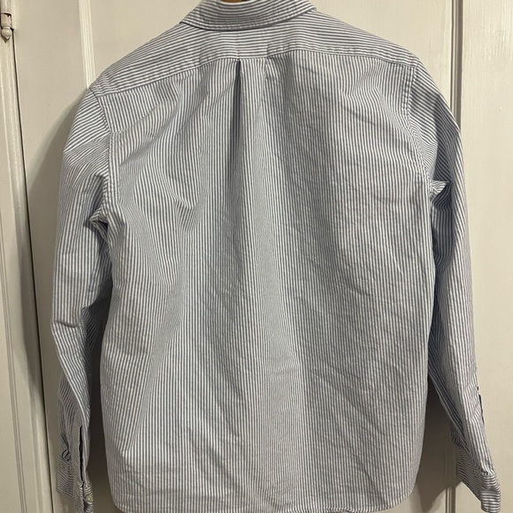 Brooks Brothers Friday Shirt Oxford Stripe Button Down Medium - Picture 2 of 5